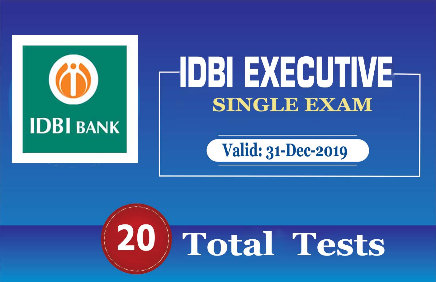 IDBI EXECUTIVE 2019