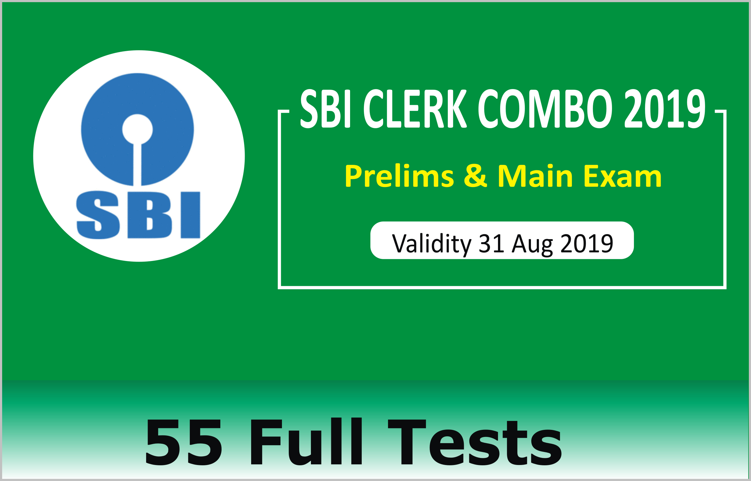 SBI CLERK COMBO 2019